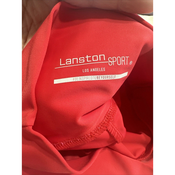 Lanston Sport Red High Rise Workout Leggings XS - Picture 2 of 4